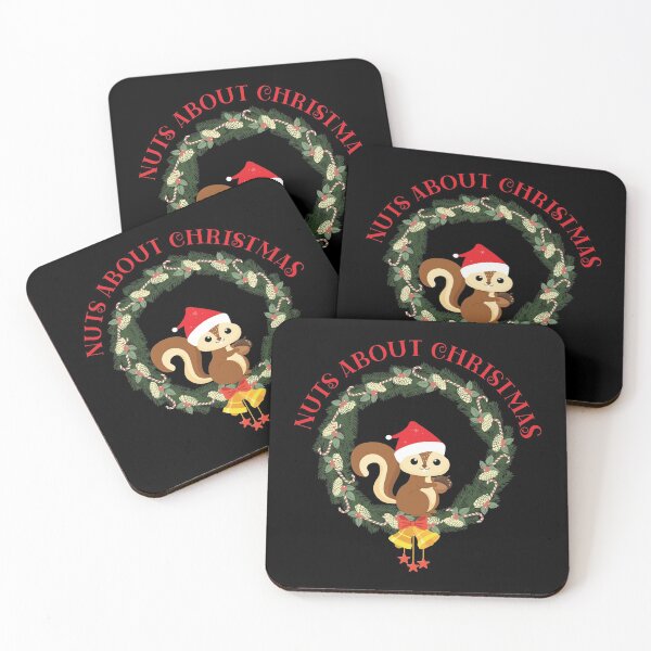 Item preview, Cute Squirrel Nuts About Christmas designed and sold by geminivibe.