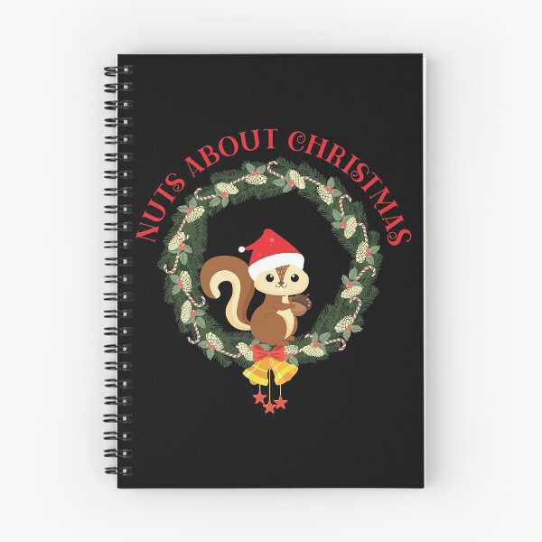 Item preview, Lindas nueces de ardilla sobre la Navidad designed and sold by geminivibe.