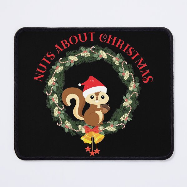 Item preview, Cute Squirrel Nuts About Christmas designed and sold by geminivibe.