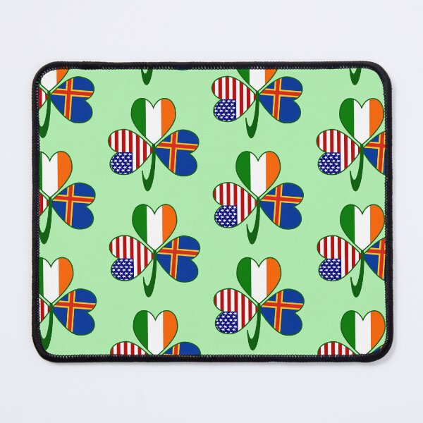 Item preview, Aaland Islands Irish American Shamrock designed and sold by AuntieShoe.