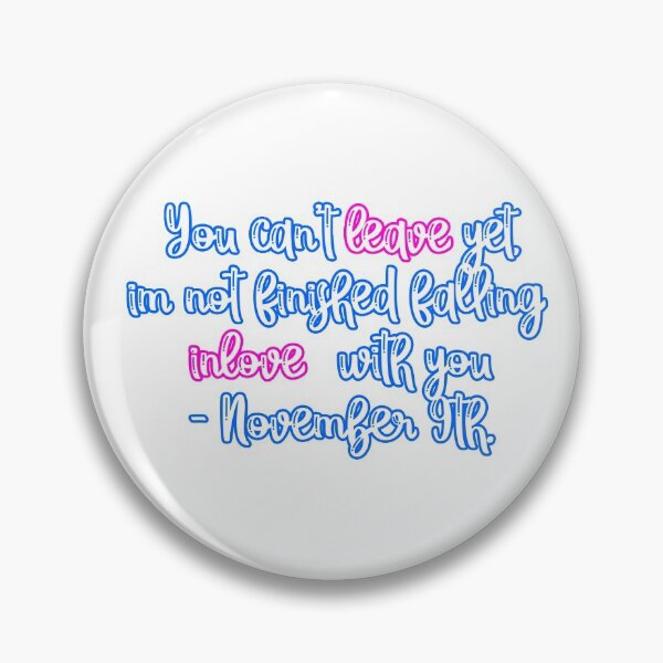 Item preview, November 9 Quote designed and sold by punke designs.