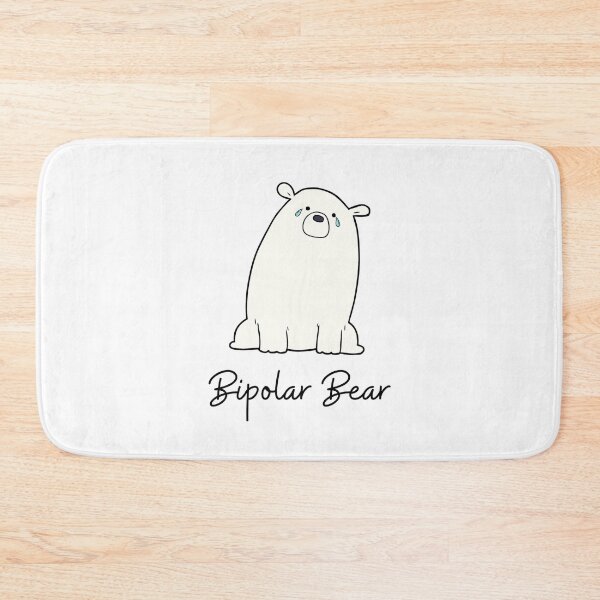 Item preview, Bipolar Bear | Bipolar Disorder | Mental Health Awareness designed and sold by Presto Prints Design.