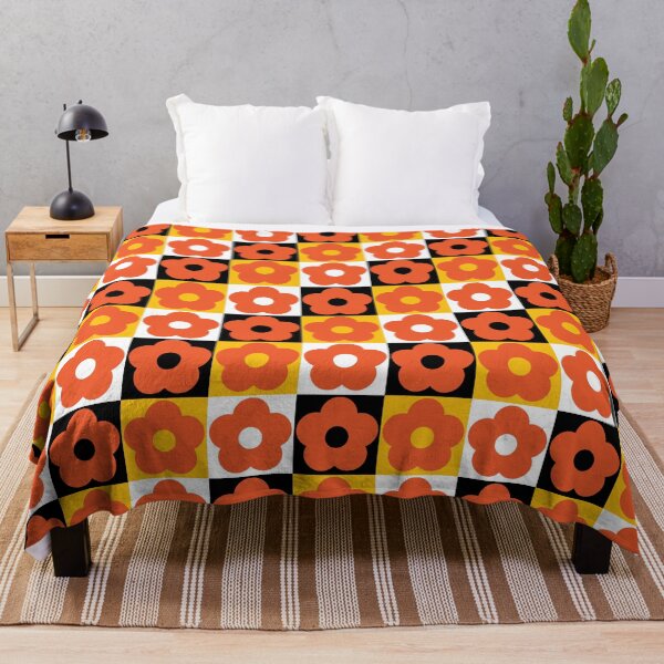 Item preview, Seamless orange flower pattern designed and sold by darshants.
