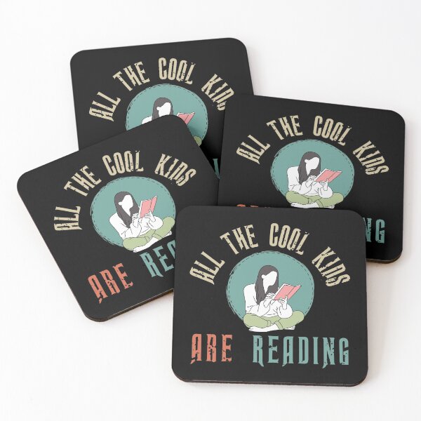 Item preview, All the Cool Kids are Reading | Book Lover Gift designed and sold by SapphicGrapphic .