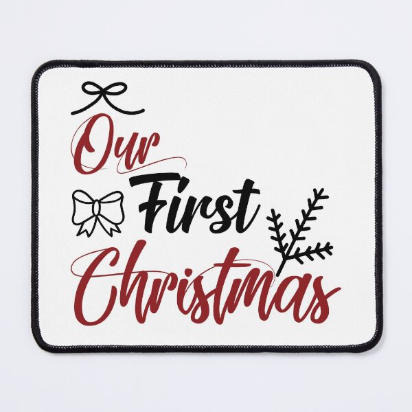 Item preview, Our First Christmas designed and sold by Amine-Creation.