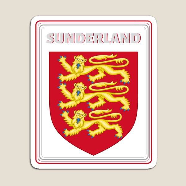 Straight Outta Sunderland Fridge Magnet 