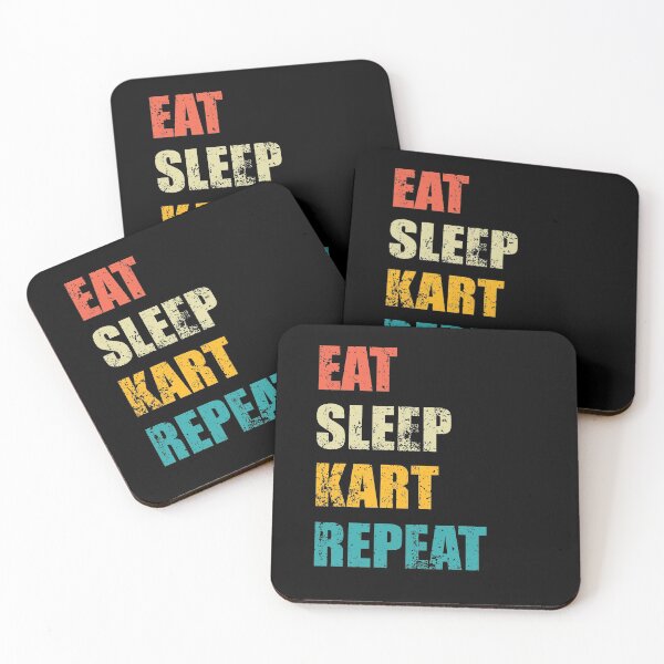 Artikelvorschau, Eat sleep Kart repeat entworfen und verkauft von YR MART.