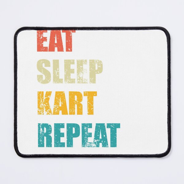 Artikelvorschau, Eat sleep Kart repeat entworfen und verkauft von YR MART.