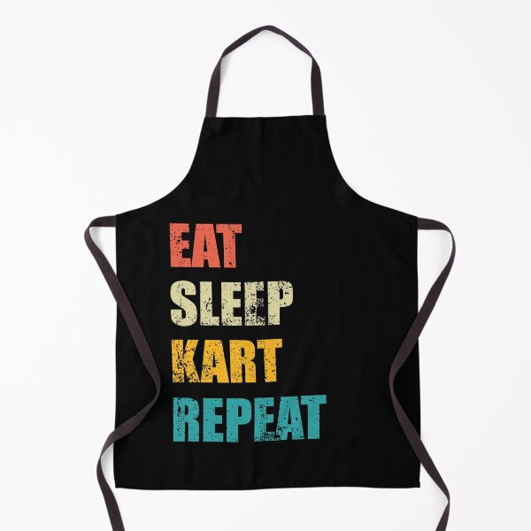 Aperçu de l'œuvre Eat sleep Kart repeat créée et vendue par YR MART.
