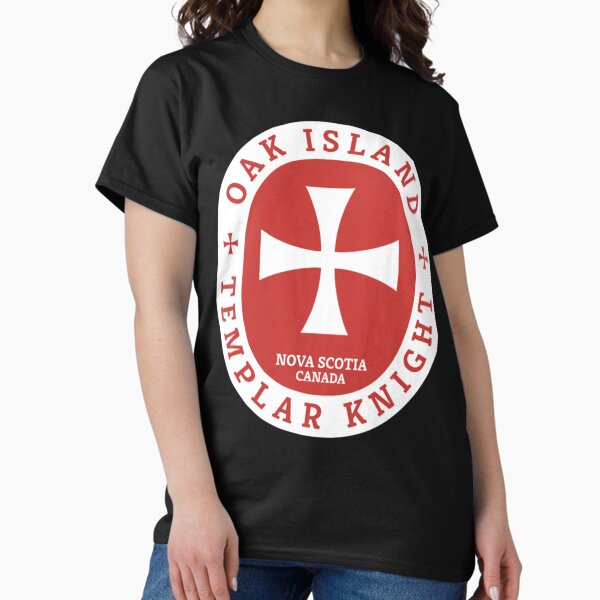 Vista previa del artículo con la obra «Regalo del tesoro de los caballeros templarios de Oak Island», diseñado y vendido por Tracey-cashop.
