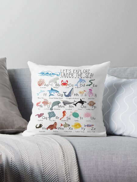 Artikel-Vorschau von Under the Sea Ocean Animals Alphabet Classroom ABC, designt und verkauft von BeckySageLife.
