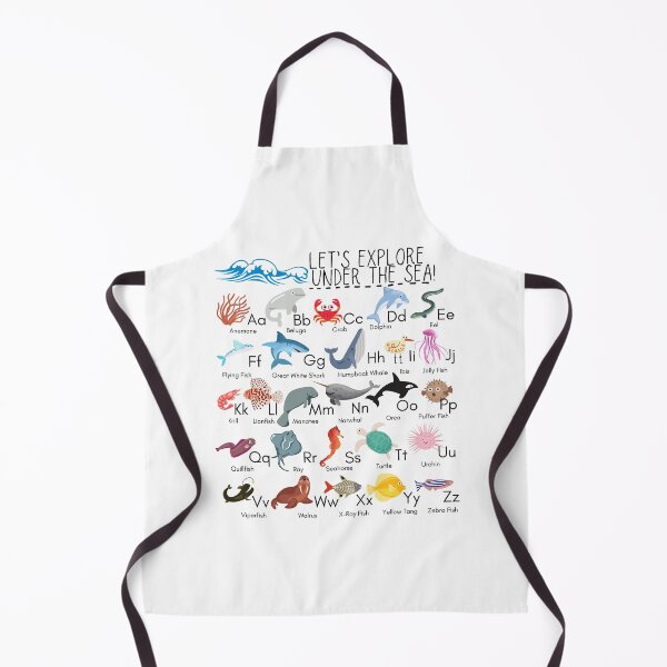 Item preview, Under the Sea Ocean Animals Alphabet Classroom ABC designed and sold by BeckySageLife.