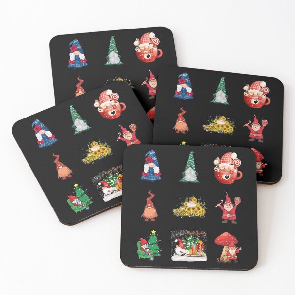 Item preview, Gnome Sticker Pack, Christmas Pattern Sticker designed and sold by wootenyxxd.