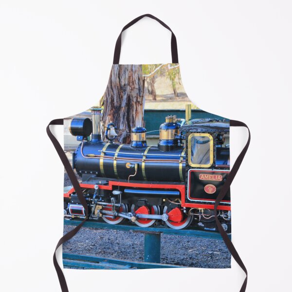 Item preview, Miniature black steam train engine  designed and sold by FranWest.