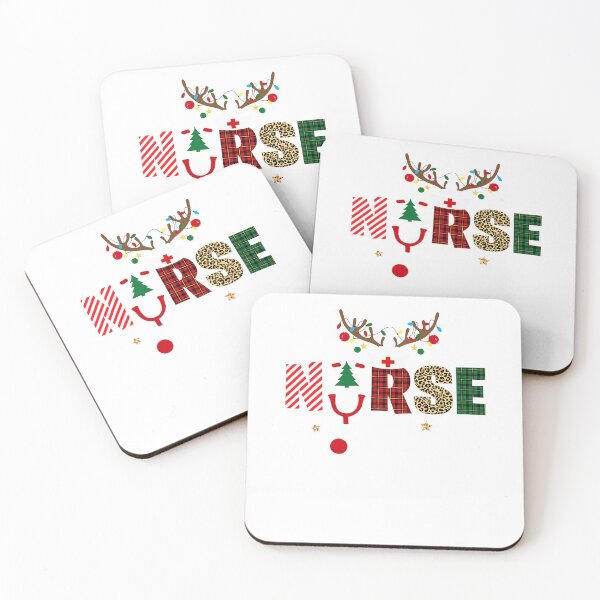 Item preview, Christmas Nurse Crew Shirt For Women Scrub Tops Christmas T-Shirt designed and sold by abigailbullock.