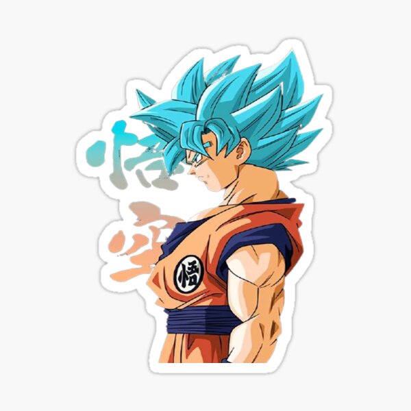 Goku Super Saiyan Sticker For Sale By Pingis Redbubble