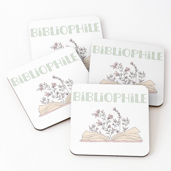 Item preview, Bibliophile with Open Flower Book designed and sold by Pinkmagenta.