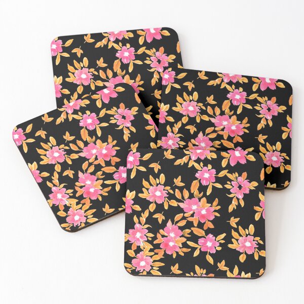 Item preview, Pink Flower in Black designed and sold by myinkcolour.