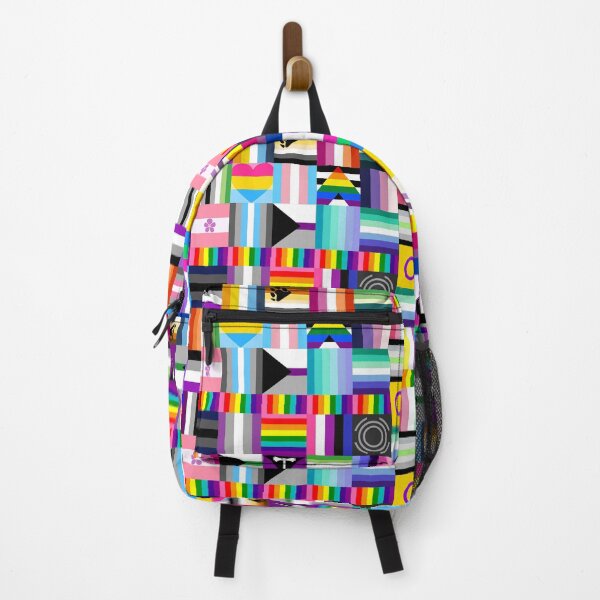 Item preview, LGBTQIA Pride Flag Collage. LGBTQ Pride designed and sold by Subtle Pride Shop.