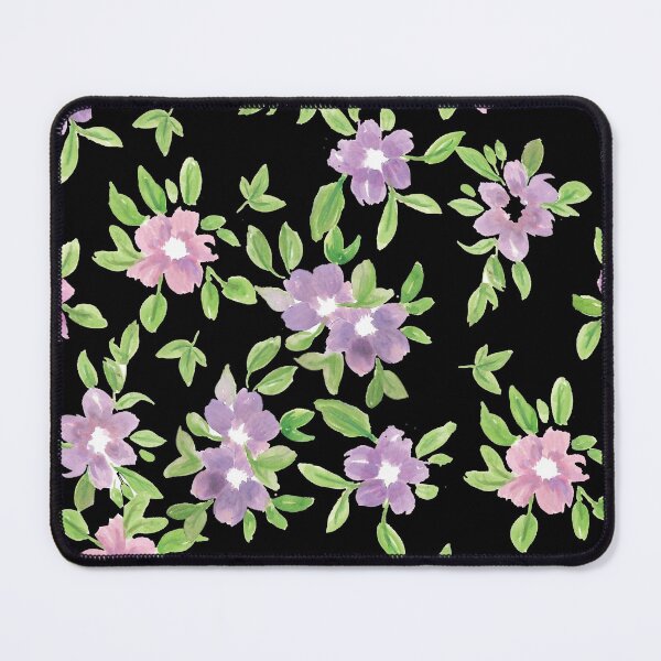 Item preview, Purple Flower in Black designed and sold by myinkcolour.