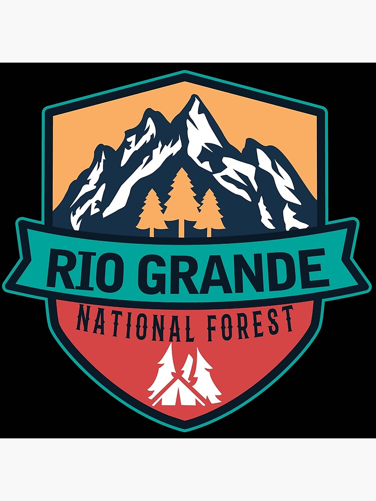 Rio Grande National Forest Poster For Sale By Us Nature Redbubble