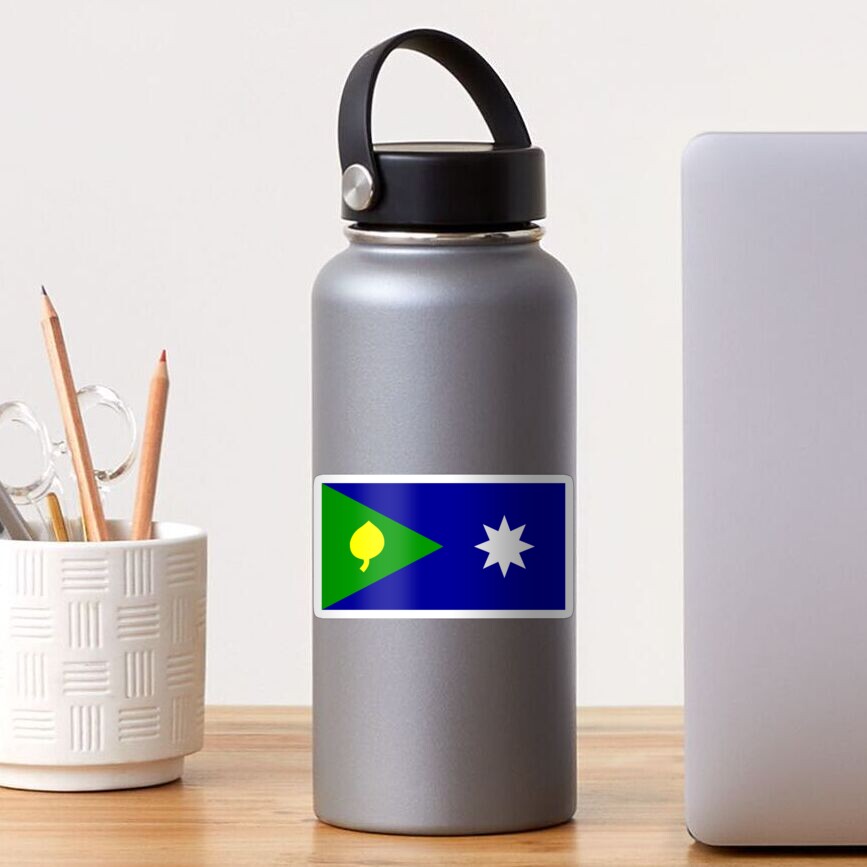 "Flag of Saibai Island Australia" Sticker by mo91 Redbubble