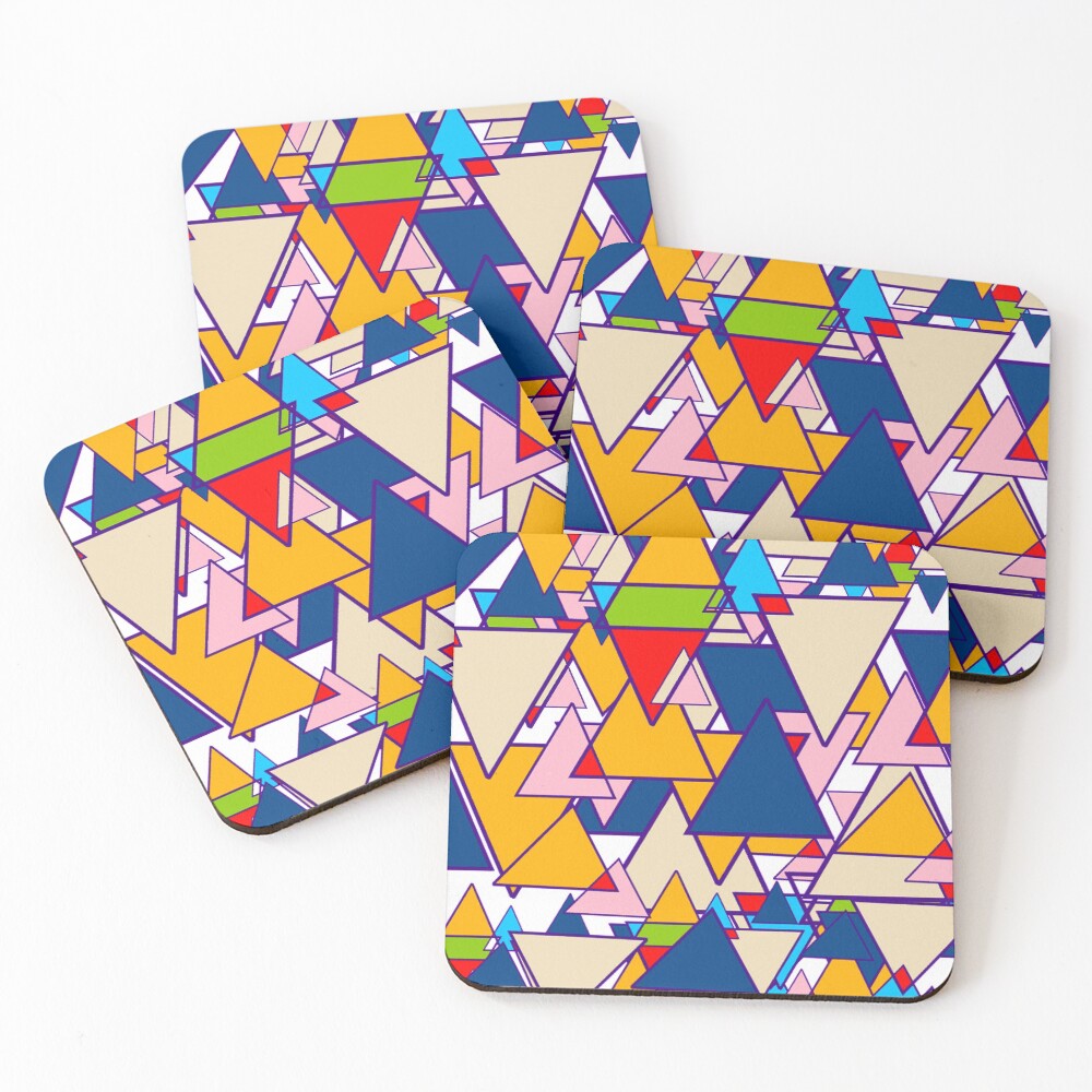 Item preview, Coasters (Set of 4) designed and sold by Graphroad.