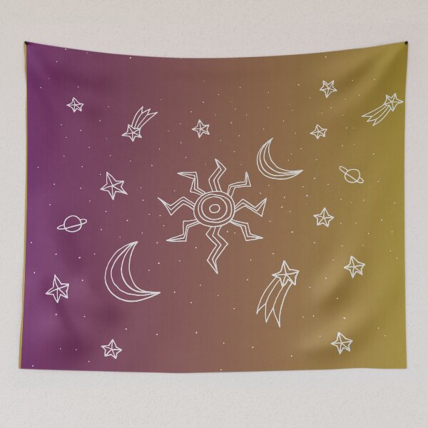 Artikelvorschau, Celestial Bodies Art Print III entworfen und verkauft von lineartdesigns.