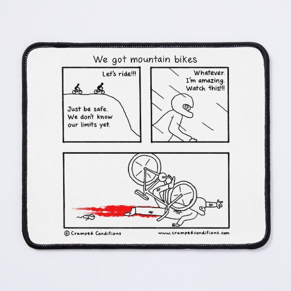 Item preview, We got mountain bikes designed and sold by Cramped Conditions.
