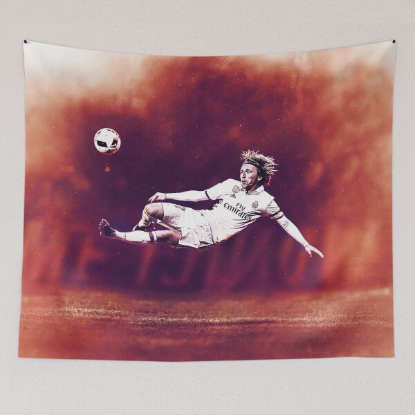 Item preview, Illustration Luka Modric designed and sold by RamezaNurrahim.