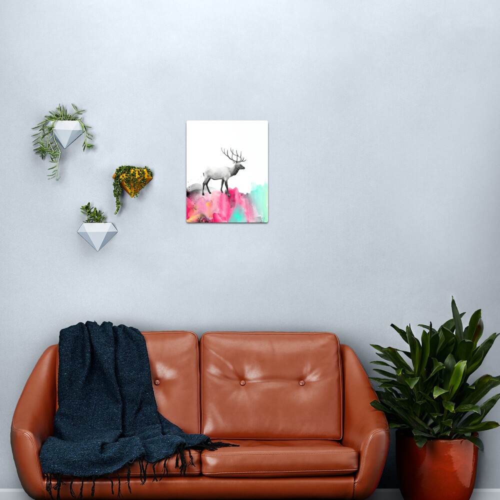 Wild No.2 // Elk Metal Print