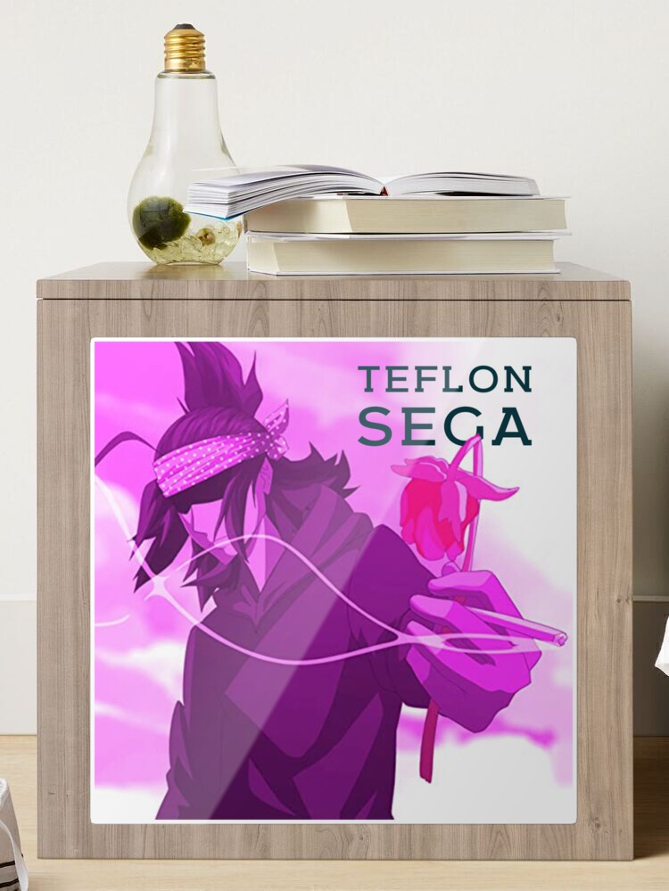 teflon sega Sticker for Sale by Risala