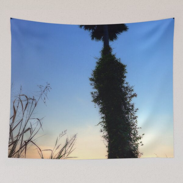 Item preview,  Looking Up at a Palm Tree Sunset in Thailand 2. designed and sold by Huskyyy Designs.