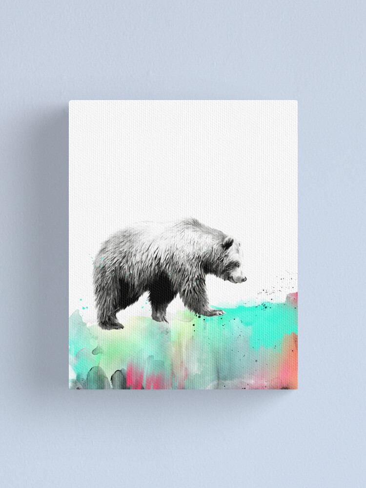 Alternate view of Wild No.1 // Bear Canvas Print