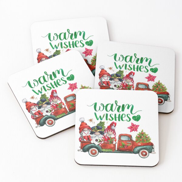 Item preview, Warm Wishes With Christmas Funny Gnomes designed and sold by SCStafford.