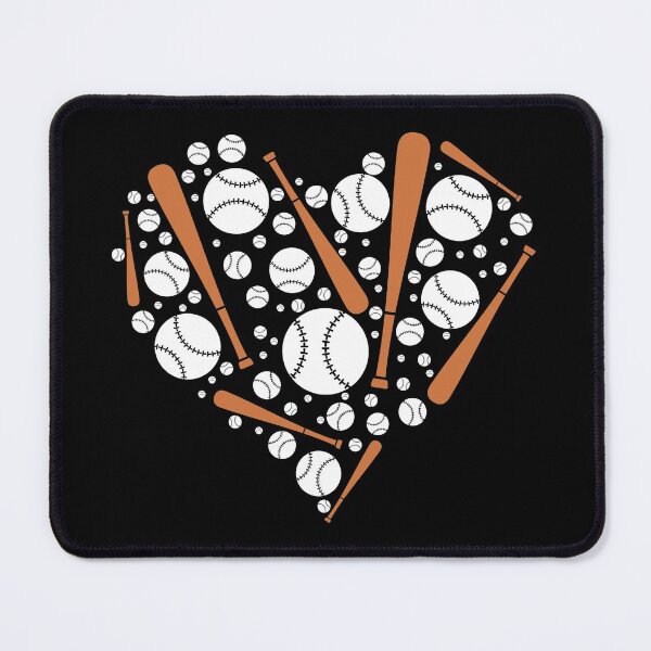 Item preview, Baseball Heart Love designed and sold by LarinaBeauty.