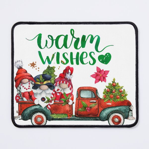 Item preview, Warm Wishes With Christmas Funny Gnomes designed and sold by SCStafford.