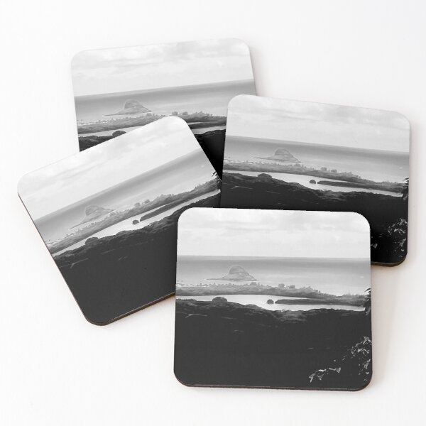 Item preview, Kaneohe Ocean View (Black & White) designed and sold by TmartUS.