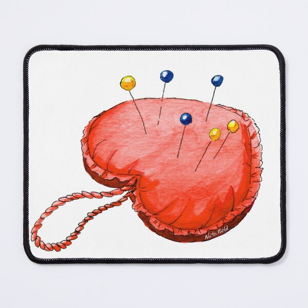 Item preview, Red Heart Pincushion designed and sold by NataBold.