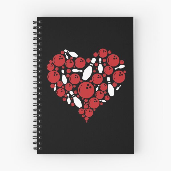 Item preview, Bowling Heart Love designed and sold by LarinaBeauty.