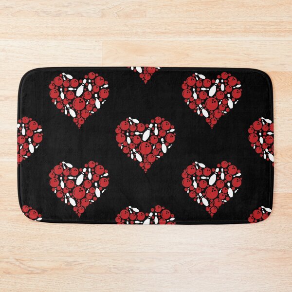 Item preview, Bowling Heart Love designed and sold by LarinaBeauty.