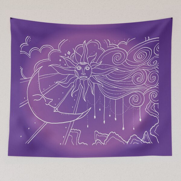 Item preview, Heavenly Bodies Diorama IV Art Print designed and sold by lineartdesigns.