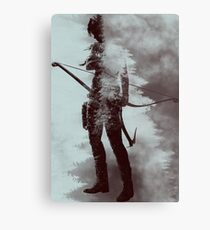 Lara Croft - Tomb Raider v2 Metal Print