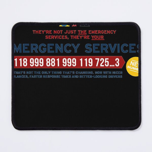 Item preview, IT Crowd  Emergency Services  designed and sold by cynicalwinning.