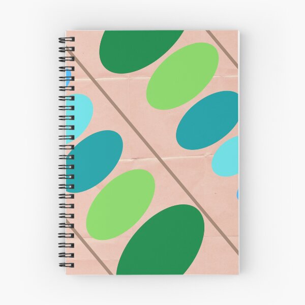 Item preview, Multi-Colored Oval Polka Dots and Brown Stripes on a Tan Background designed and sold by TheReporter1.