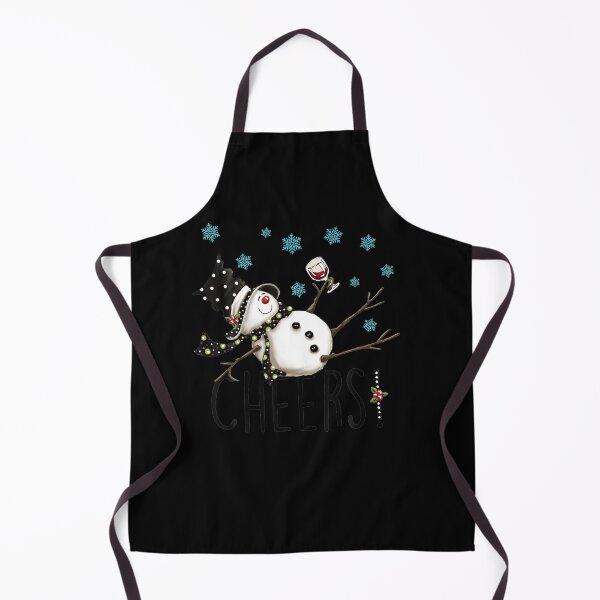 Item preview, Cheers Snowman And Wine Christmas designed and sold by IonMititelu.