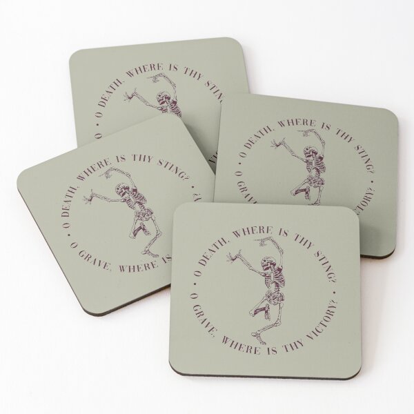 Item preview, O death where is thy sting designed and sold by Emmaline Conn.