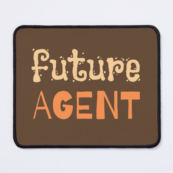 Item preview, Future Agent Funny Font Dark designed and sold by trendingatees.