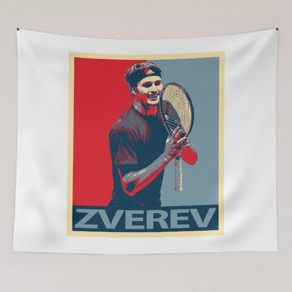 Aperçu de l'œuvre Alexandre Zverev créée et vendue par Yushashop.