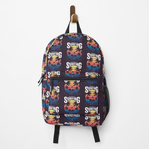 Item preview, Retro Cool Colorful Vintage Hawaii Surfing designed and sold by Merch Extreme.